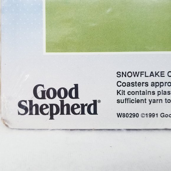 Vtg. Plastic Canvas Christmas Coasters & Caddy-New - Picture 3 of 7